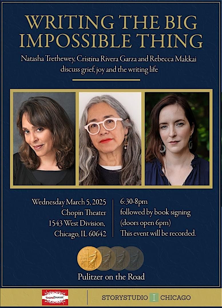 "Writing the big impossible thing" - a Pulitzer on the Road event