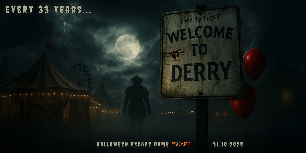 Welcome to Derry (FREE Halloween Escape Game!)