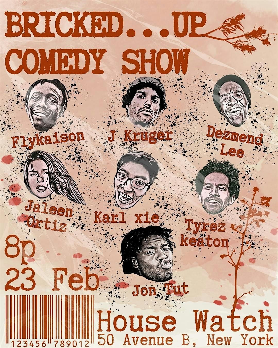 BRICKED UP COMEDY SHOW