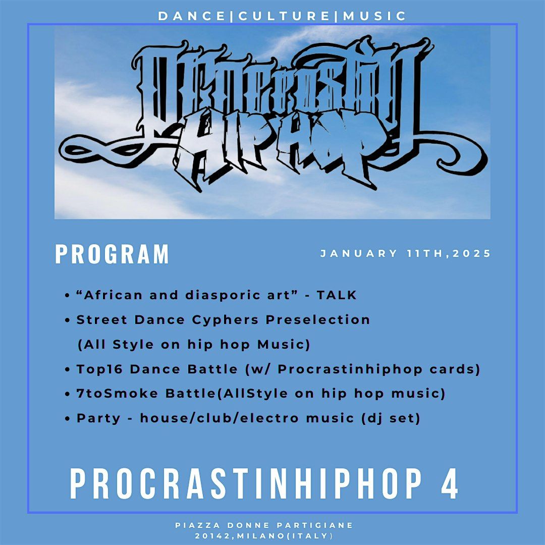 PROCRASTINHIPHOP 4