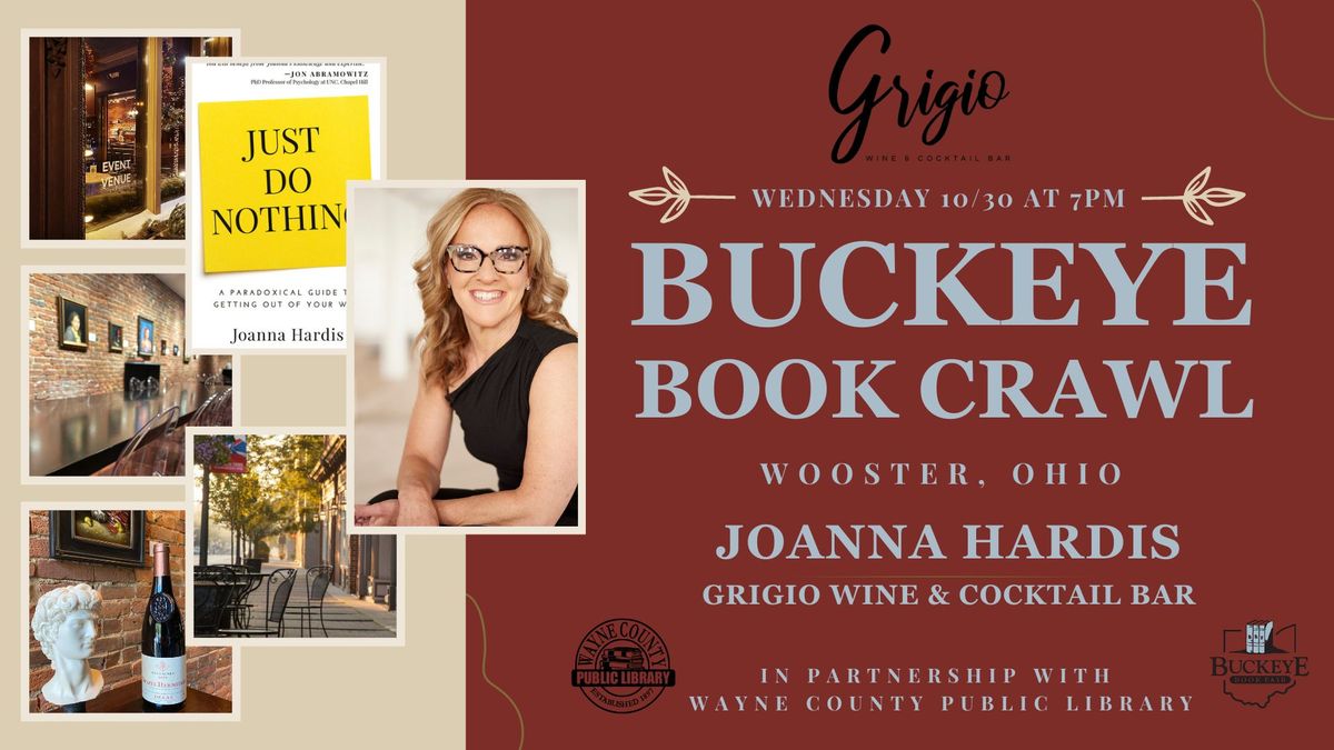 Buckeye Book Crawl to GRIGIO with Joanna Hardis