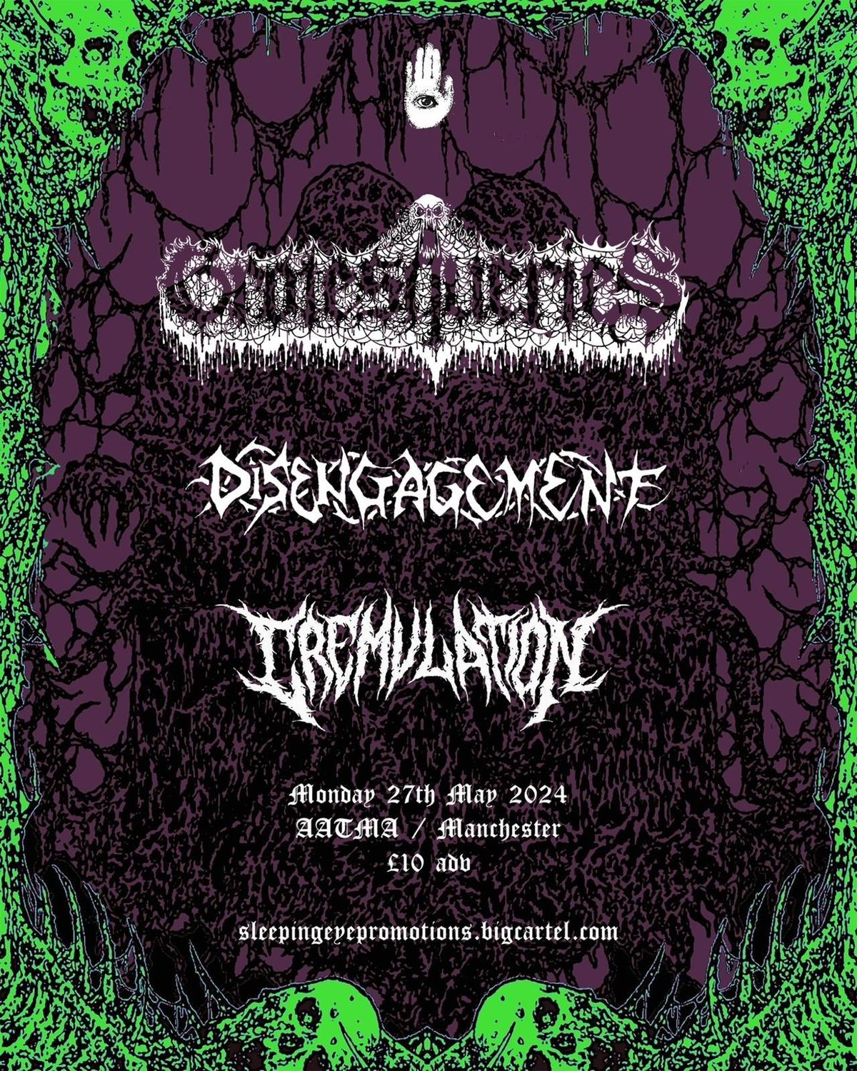 Sleeping Eye Presents: Grotesqueries (US), Disengagement and Cremulation
