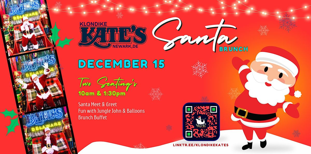 Klondike Kate's Santa Brunch \u2022 Dec 15