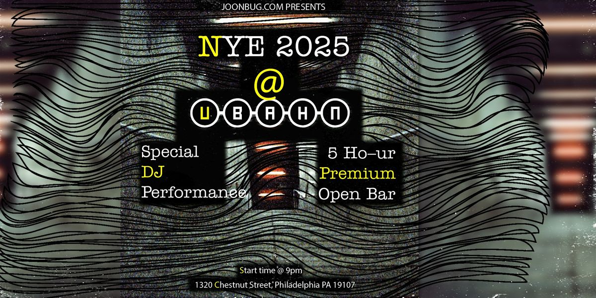 Get Out Presents U-Bahn NYE 2025