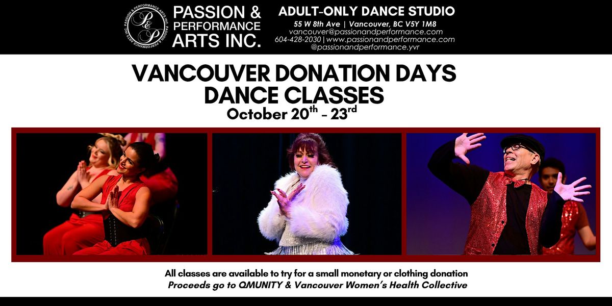 Vancouver Donation Days: Session 2