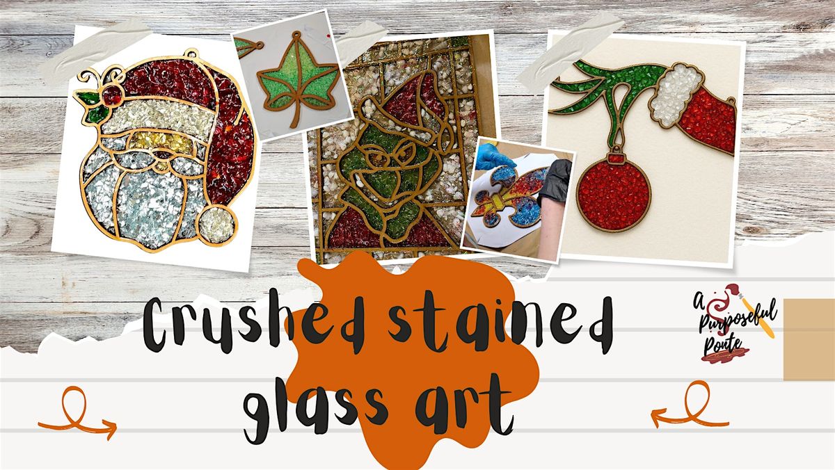 \u2728 Holiday Crushed Stained Glass Art \u2013 A Hands-On Creative Experience! \u2728