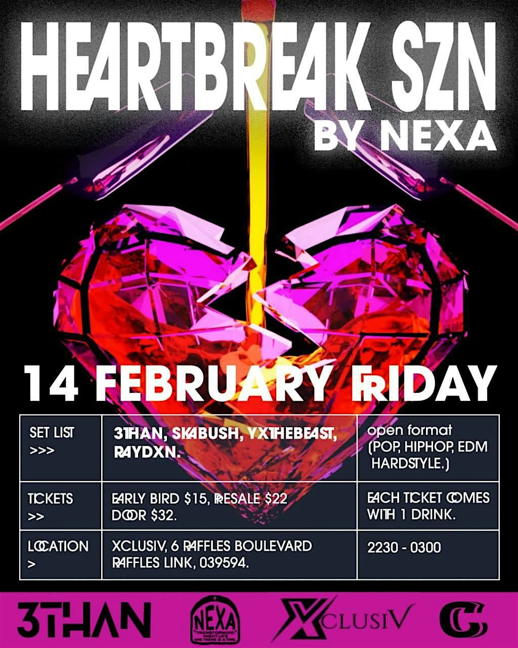 NEXA.SG Presents: HEARTBREAK SZN