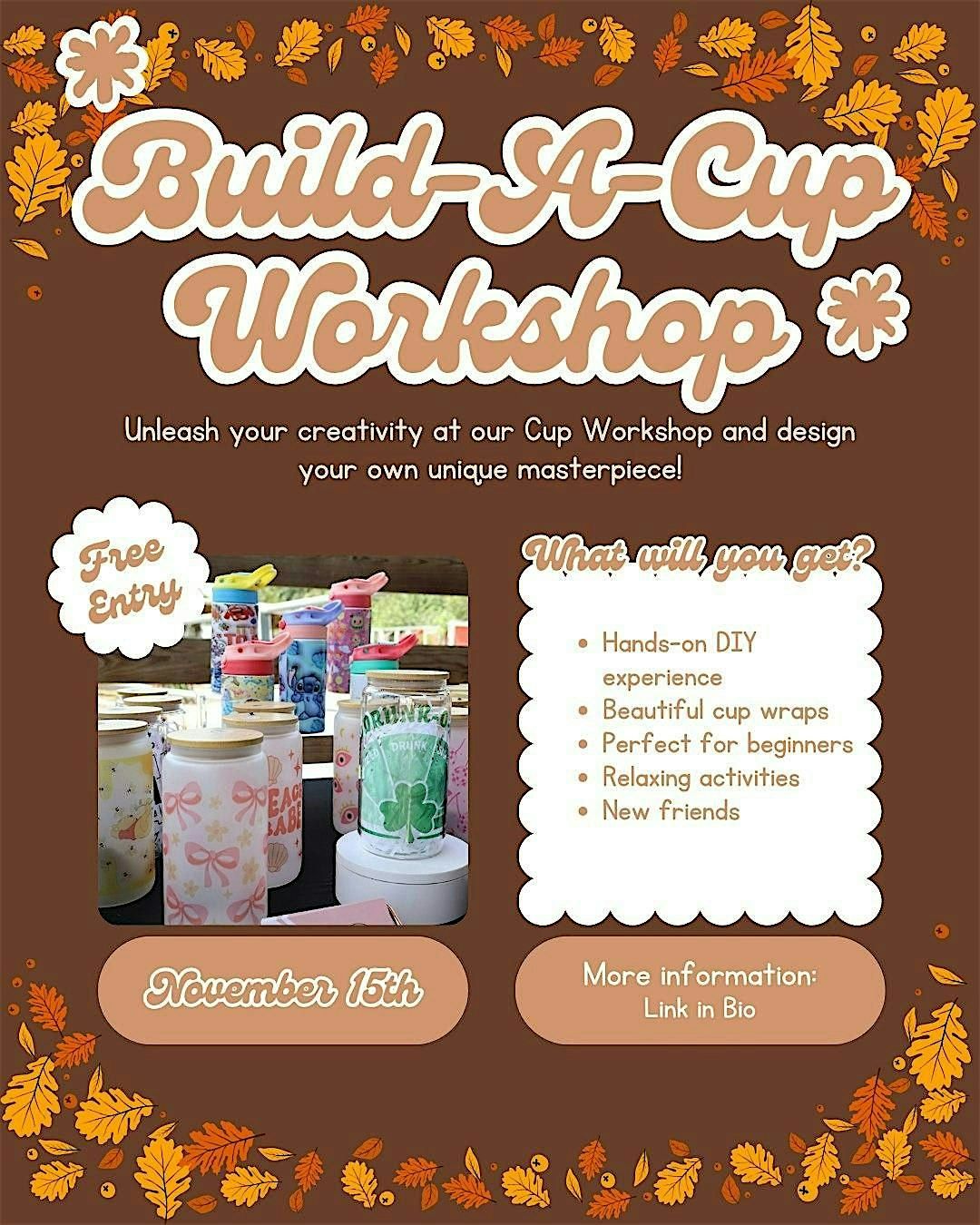 Build-A-Cup Workshop