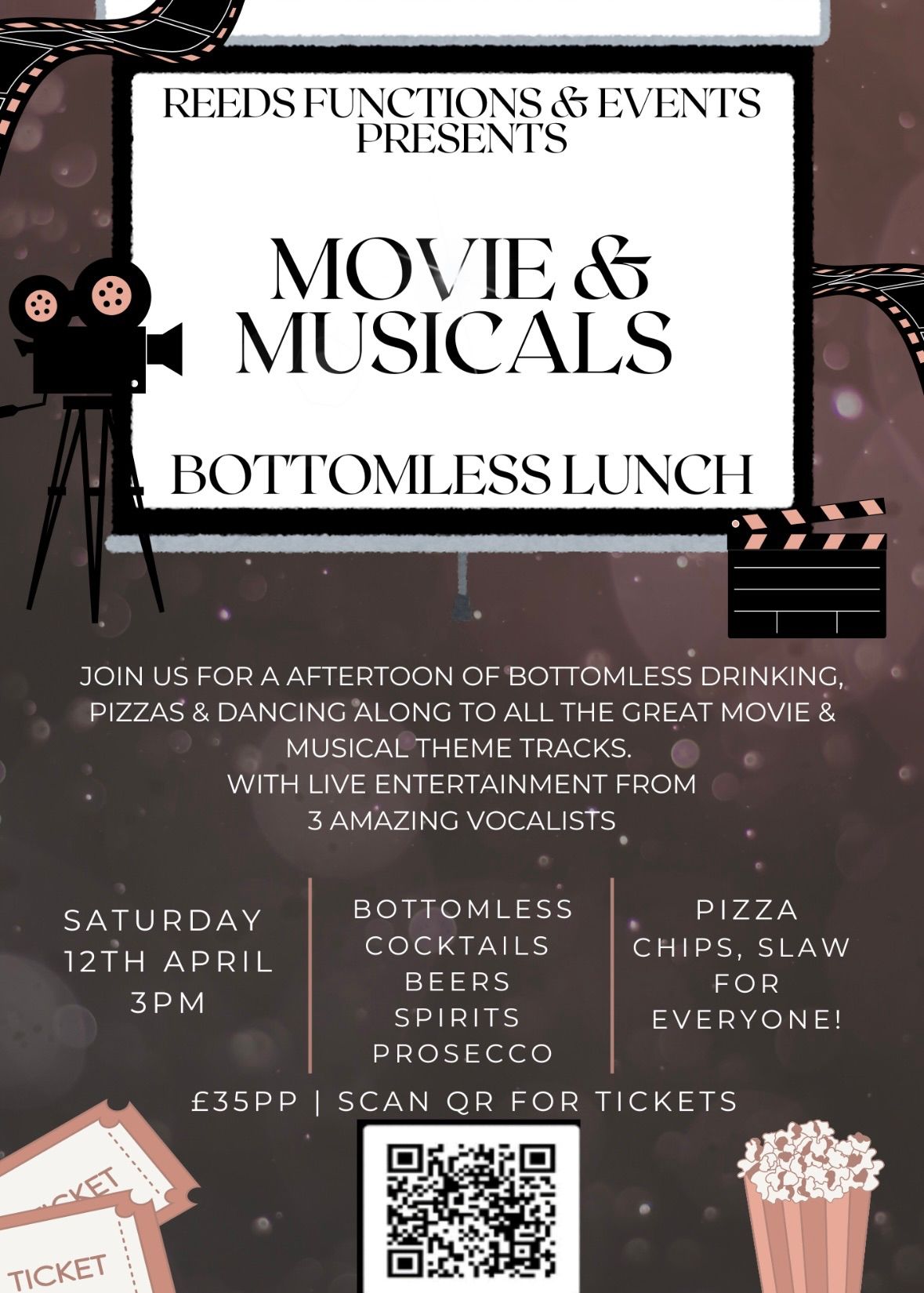 Movie & Musicals Bottomless Lunch 