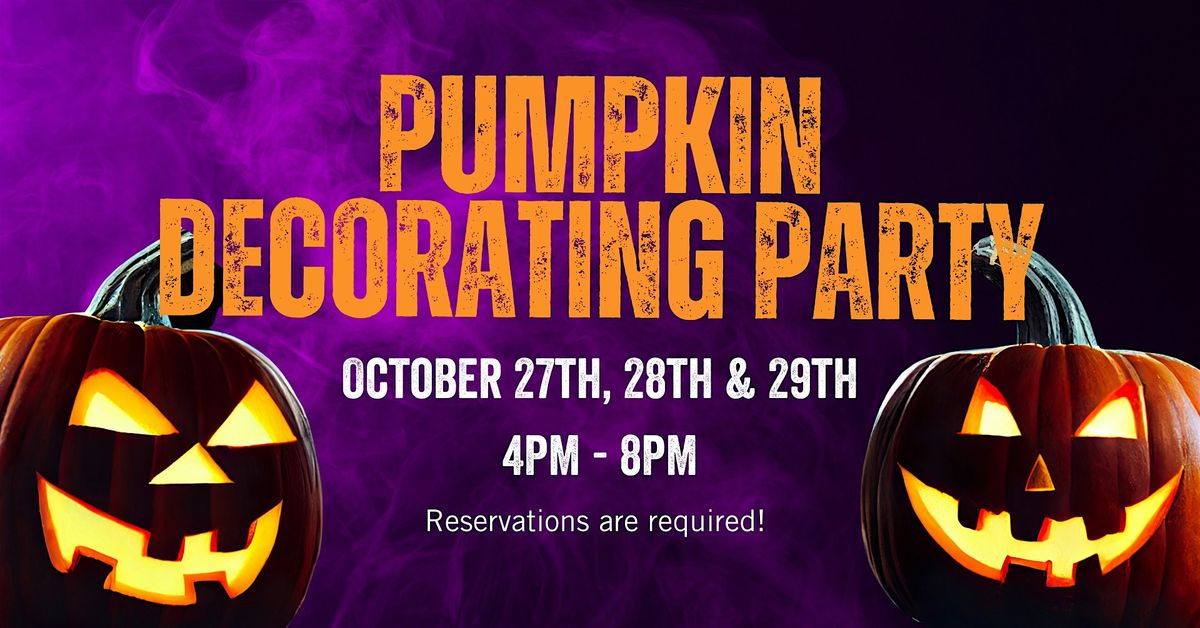 Pumpkin Decorating at UNOs in NYC Columbus Ave - FREE event!