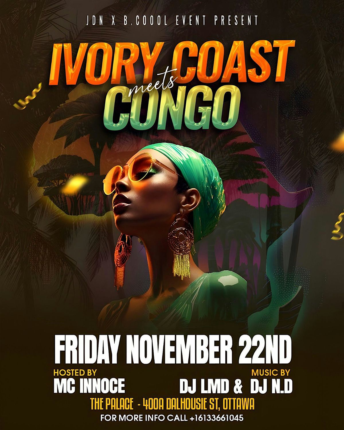 Ivory Coast meets Congo