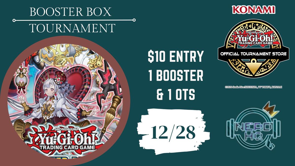 Yu-Gi-Oh! Booster Box Tournament