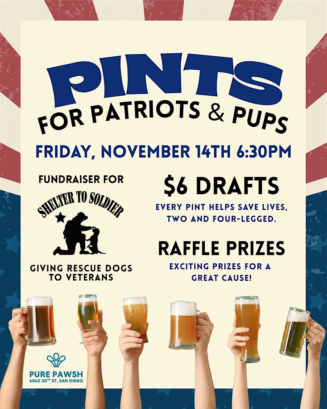 Pints for Patriots & Pups