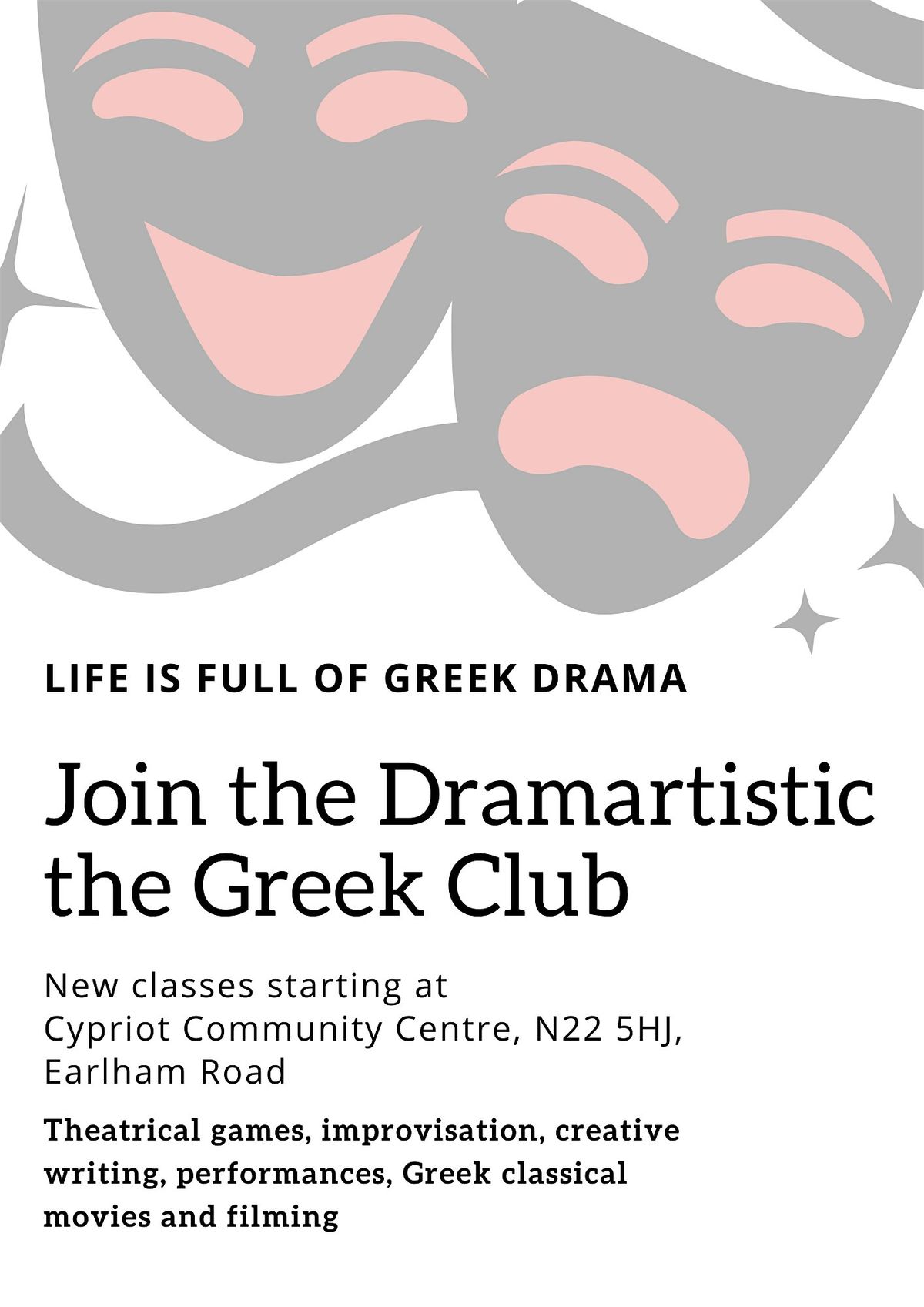 Greek Drama Workshop