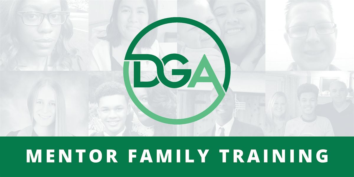 DGA Mentor Family Training