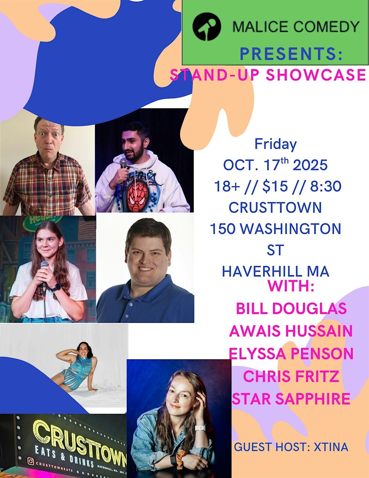 STAND-UP COMEDY SHOWCASE HOSTED BY XTINA