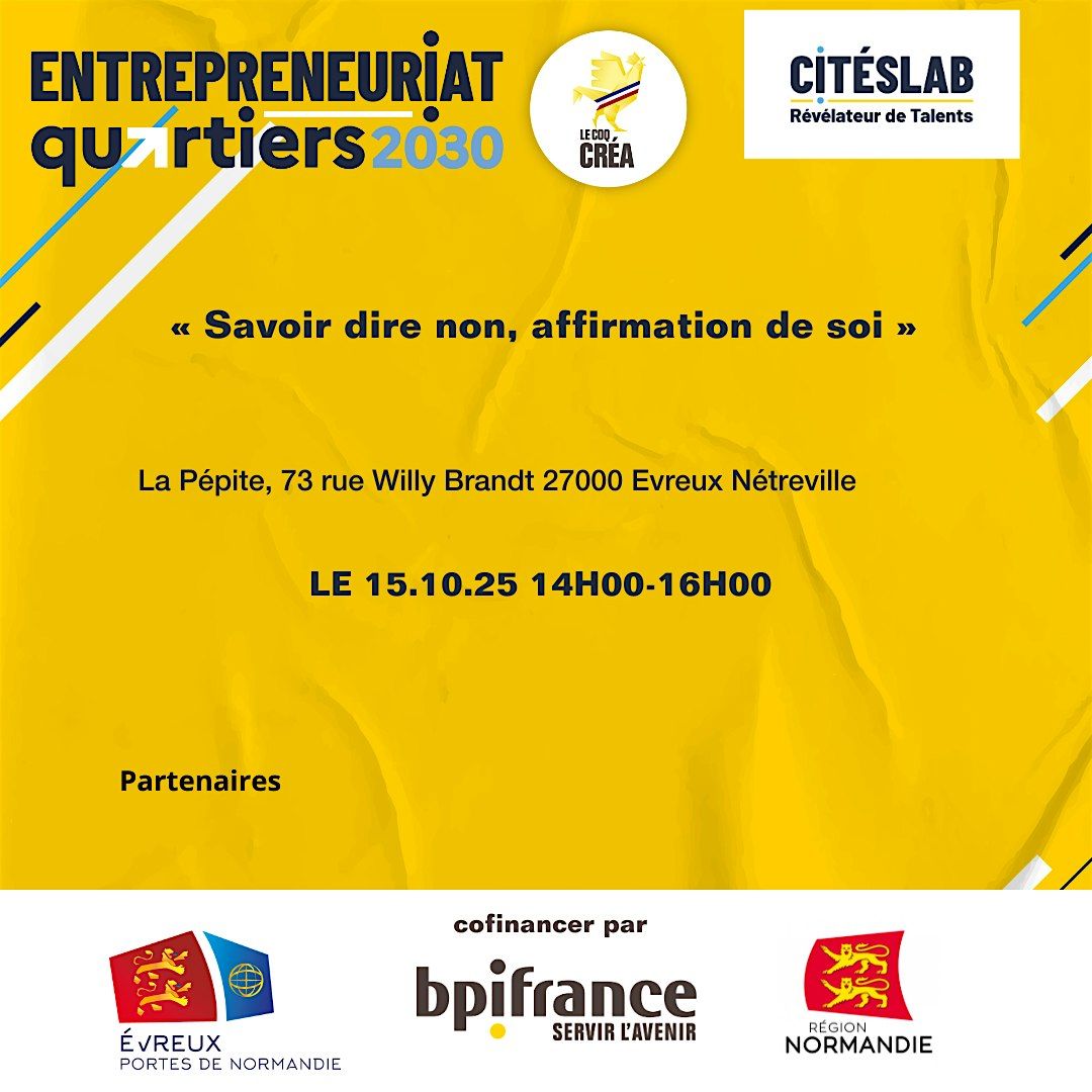 Savoir dire non, affirmation de soi