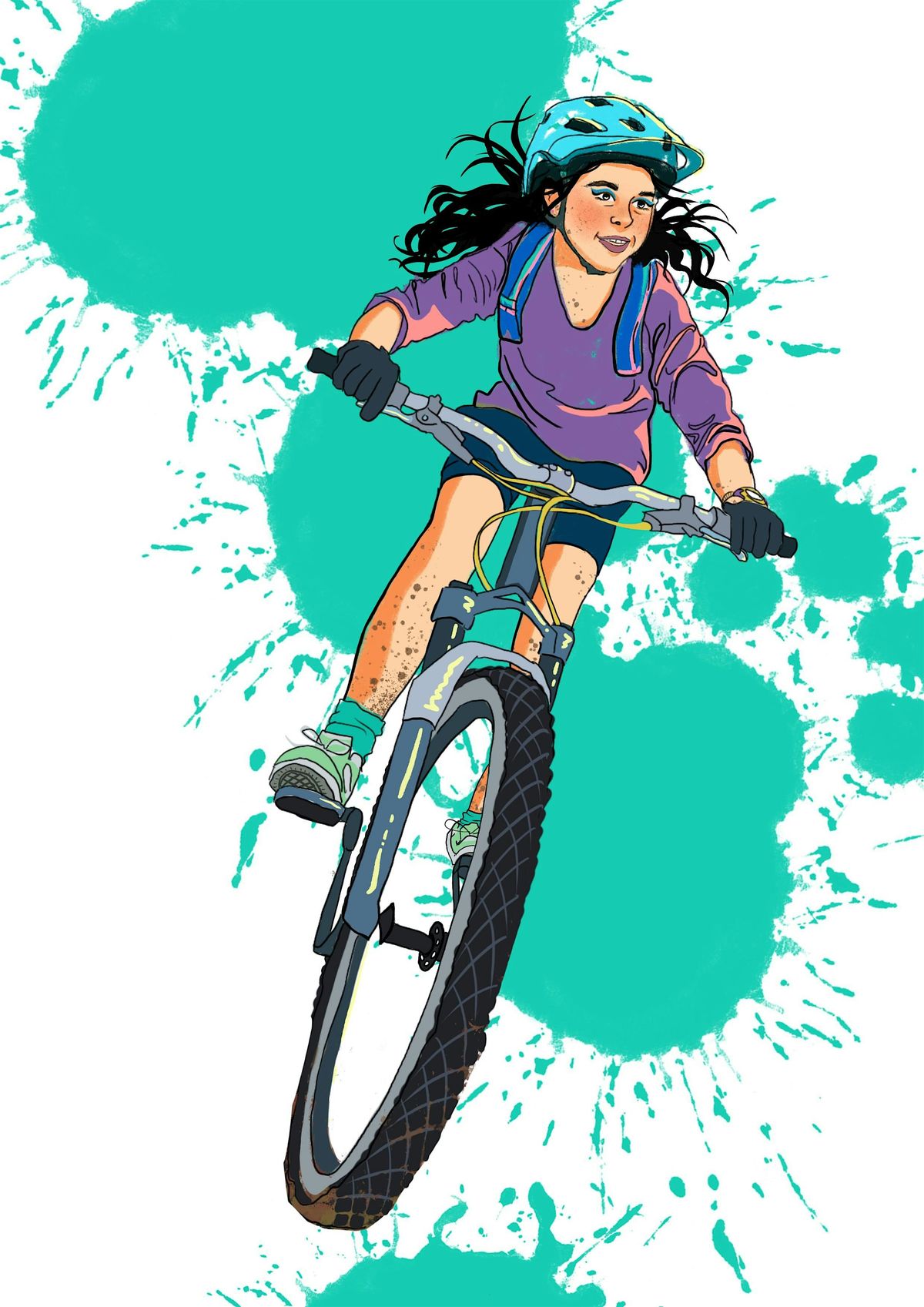 Girls Mountain Bike Art Workshop