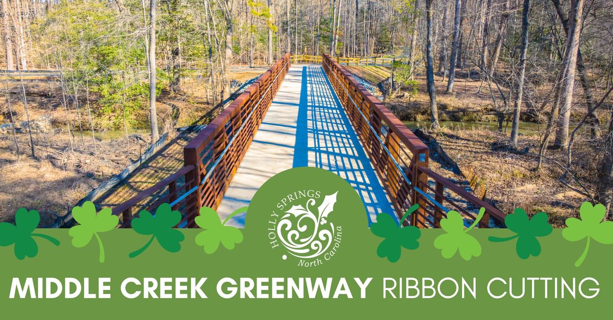 Middle Creek Greenway Ribbon Cutting Ceremony