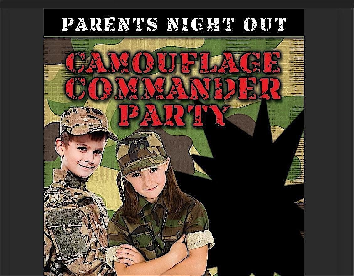 Camo Commander Parents Night Out- PMA Aventura