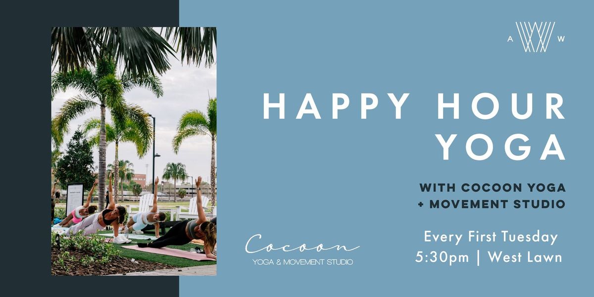 Happy Hour Yoga with Cocoon Yoga + Movement Studio