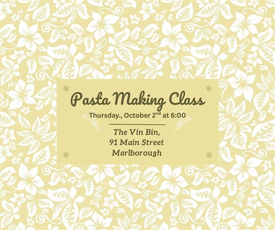 Pasta Making Class with Piccolini's Kitchen