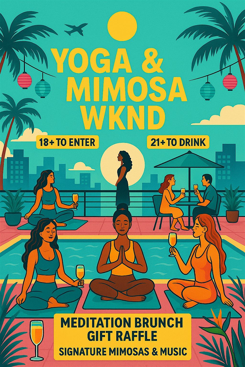 YOGA & MIMOSAS - MEDITATION BRUNCH