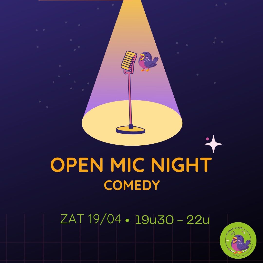 Open Mic Comedy thema Pasen