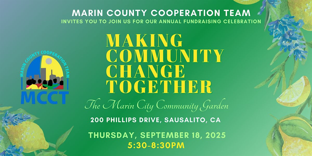 MCCT's  Annual Fundraising Celebration: Making Community Change Together