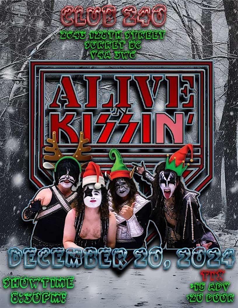 KISS TRIBUTE RETURNS TO CLUB 240 WHITE ROCK!