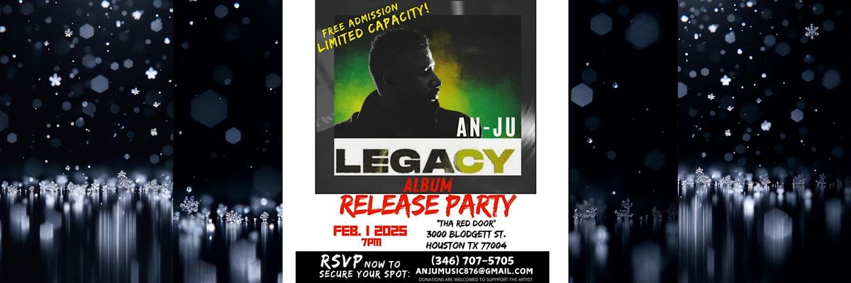 Reggae Artist AN-JU Album Release & Listening Party