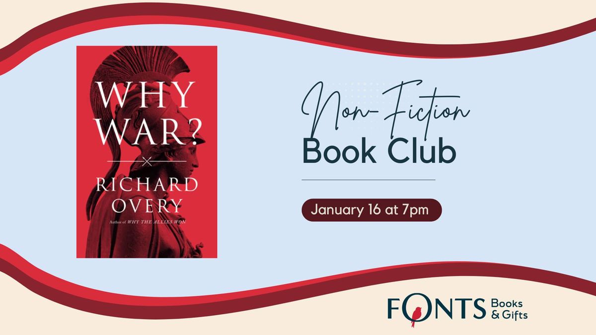 Non-Fiction Book Club - Why War?