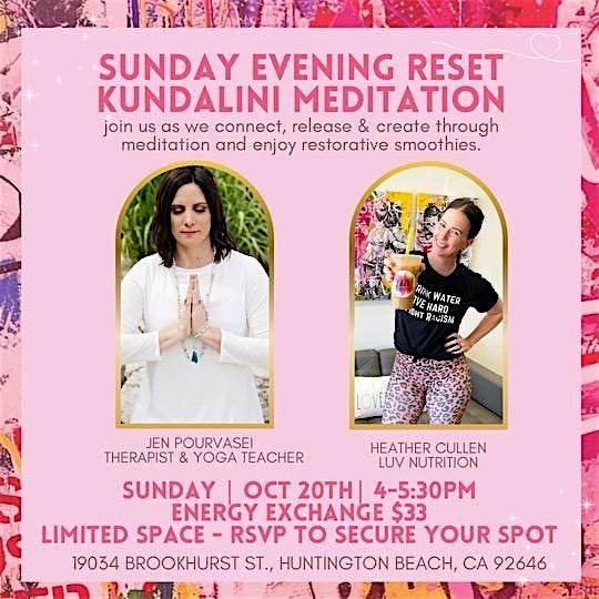 Find Your Calm: Kundalini Meditation Workshop