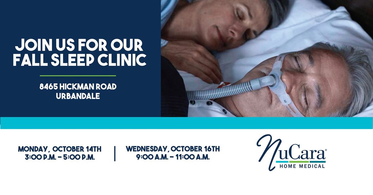 Fall Sleep Clinic - Urbandale