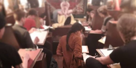 Life Drawing ONLINE Wednesdays 7:30pm