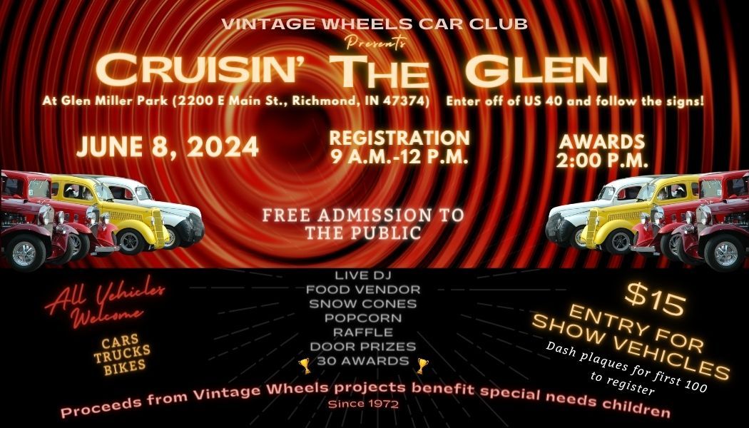 "Cruisin' The Glen" - Vintage Wheels Car Club Summer Car Show
