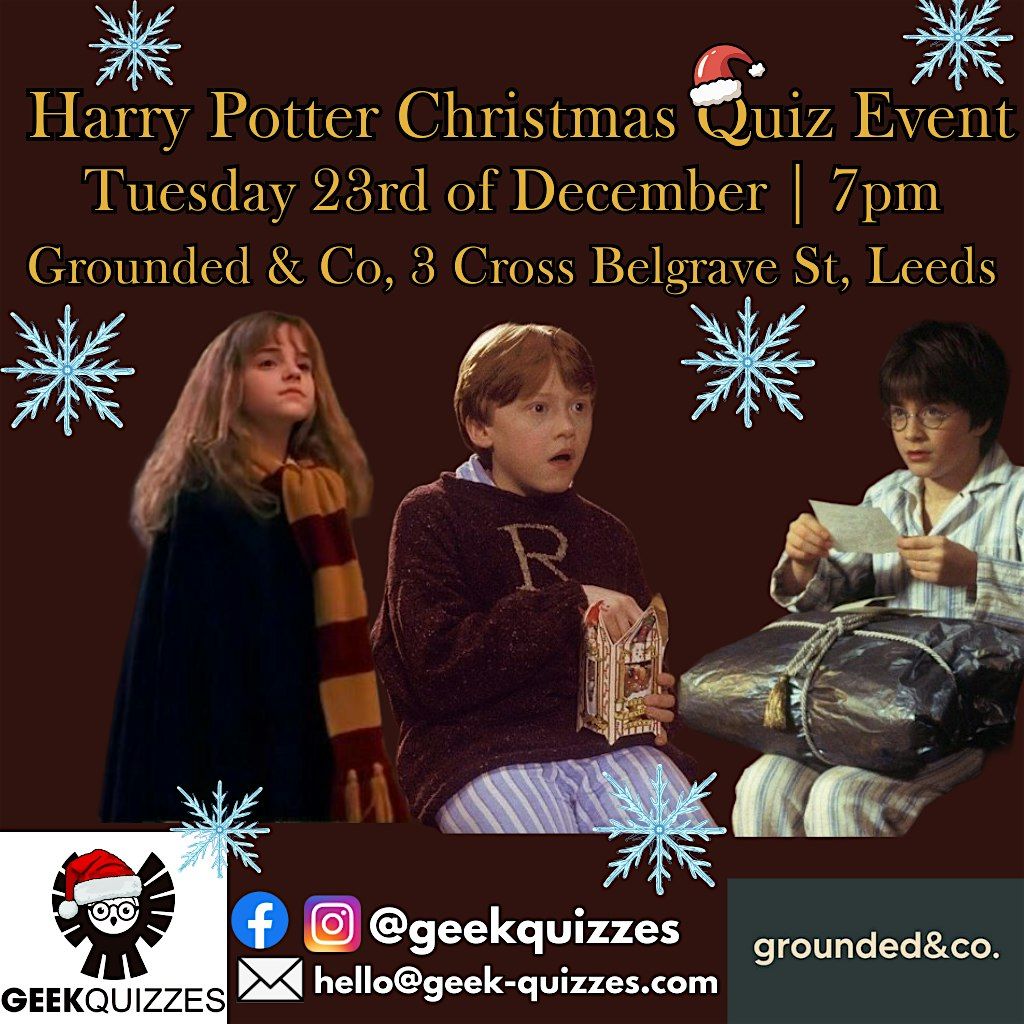 Harry Potter Christmas Quiz Event