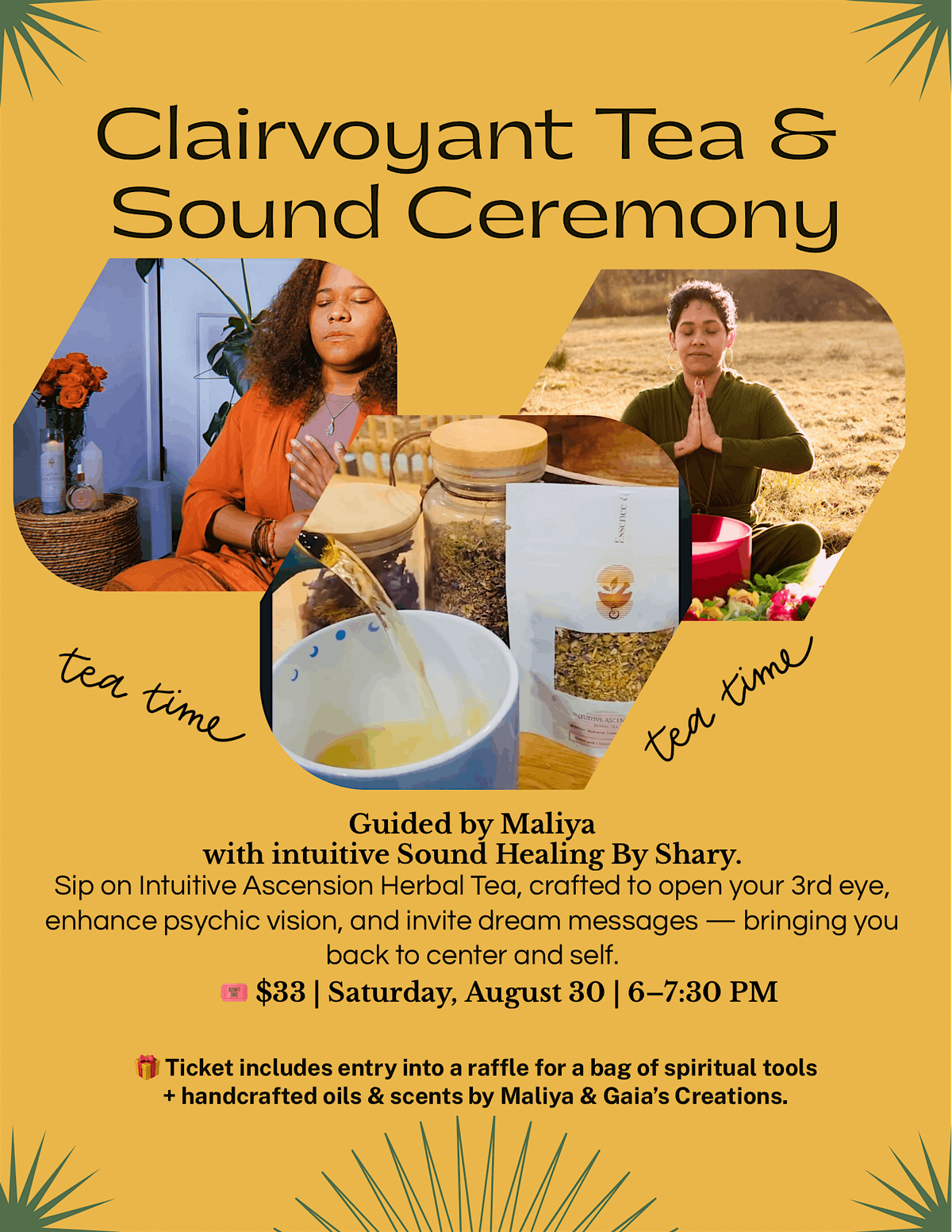 Clairvoyant Tea & Sound Ceremony