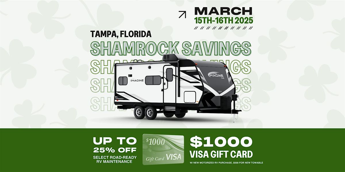 Shamrock Savings RV Event