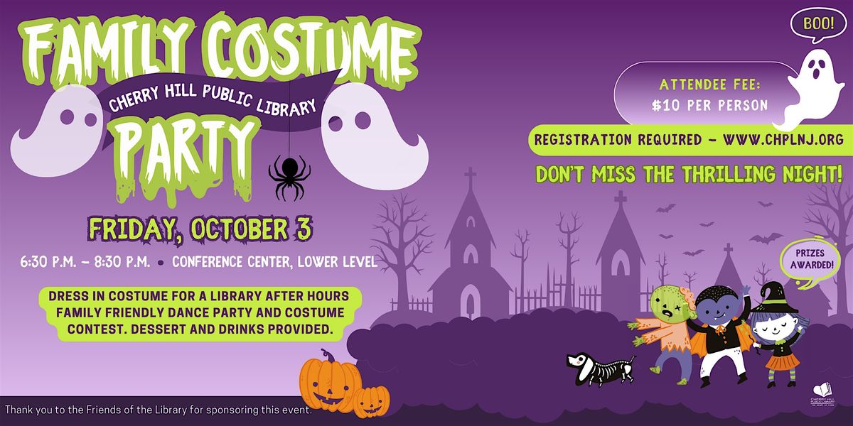CHPL Family Costume Party