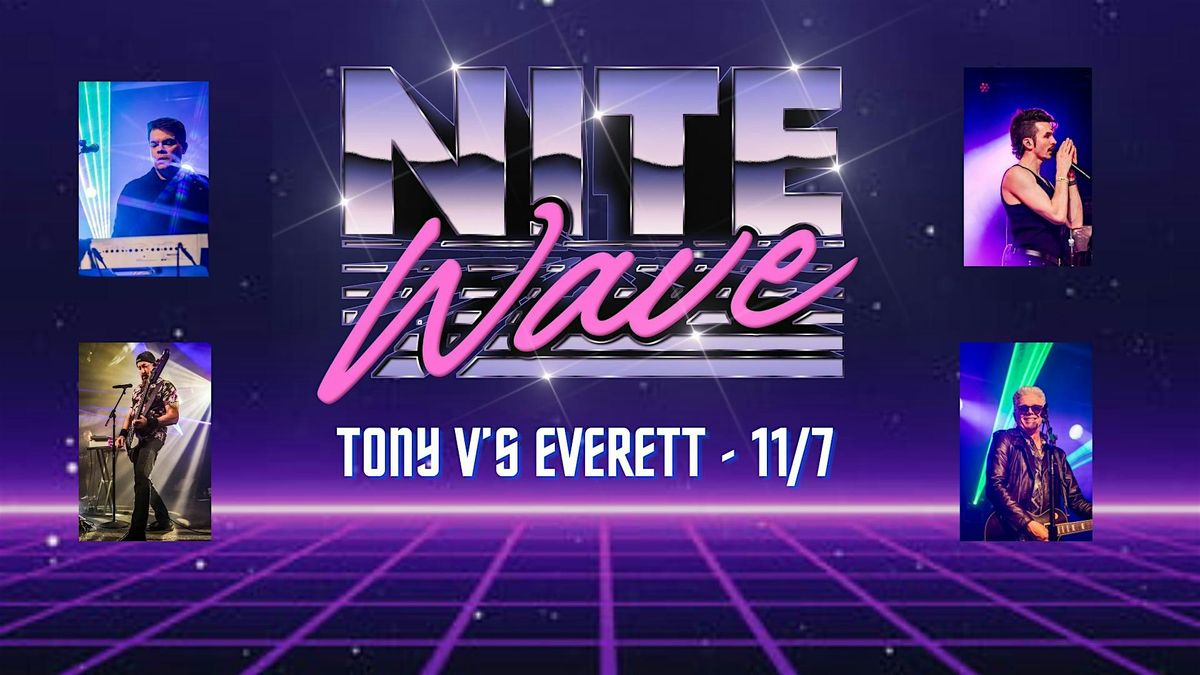 NITE WAVE Best 80's Party Ever(So Far)at Tony V's