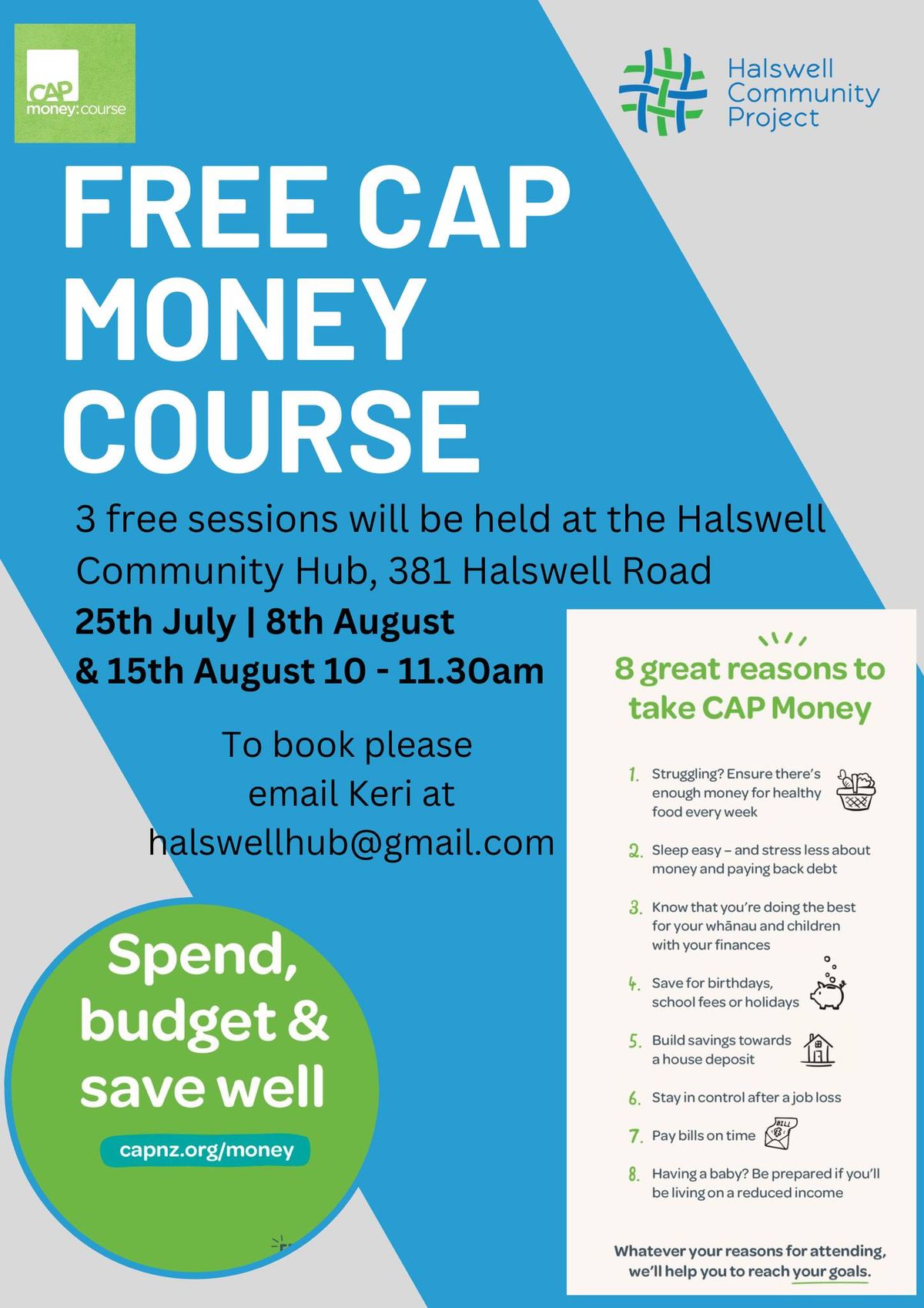 Free CAP Money Course