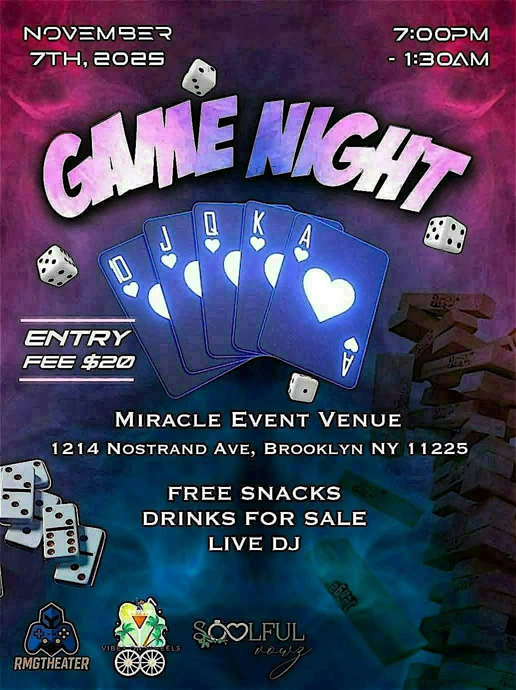 Game Night: Play, Party, Repeat