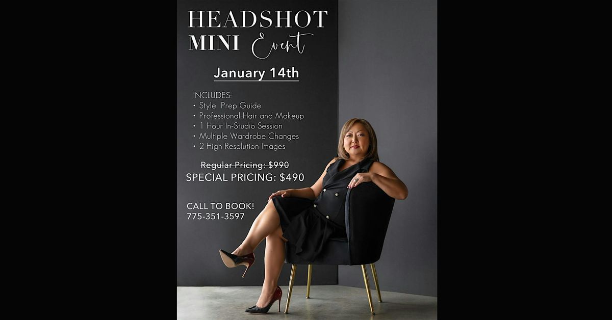 January Headshot Mini Event