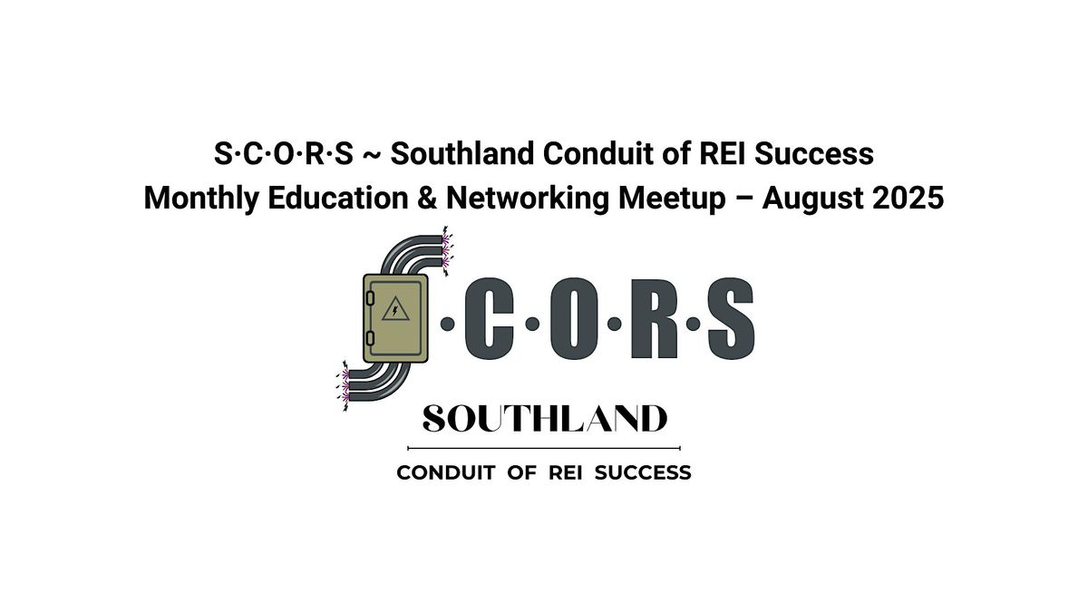 S\u00b7C\u00b7O\u00b7R\u00b7S  ~ August 2025 Meetup