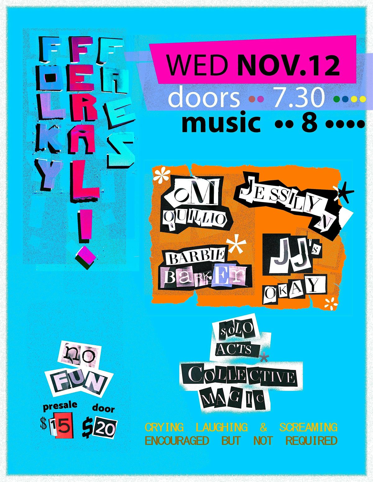 JJ's Okay \/ Om Quillio \/ Jessilyn \/ Barbie Barker