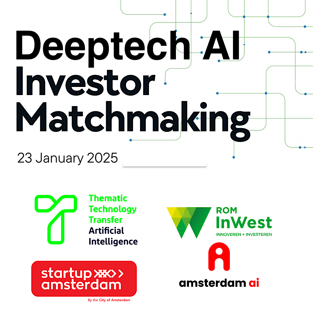 Deeptech AI Investor Match Making Event - 23 jan 2025