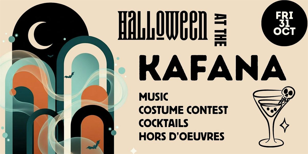 Halloween Party at The Kafana