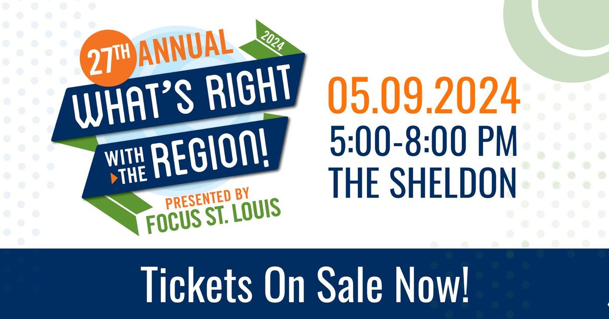 27th Annual What's Right with the Region Awards