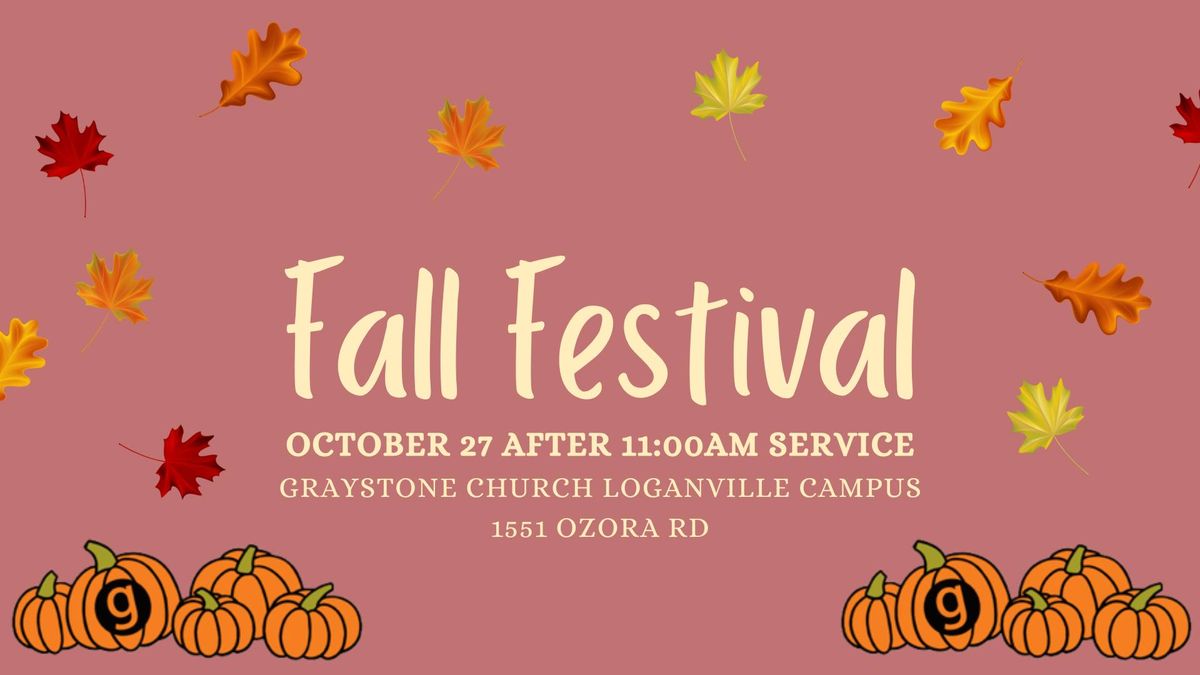 Fall Festival @ Graystone Loganville